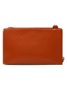Guess Skórzana torebka w kolorze jasnobrązowym - 18 x 11 x 5 cm