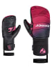 Ziener Rękawiczki narciarskie "Lator" w kolorze czarno-różowym