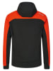 Ziener Softshelljas "Nalik" zwart/rood