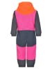 Ziener Kombinezon narciarski "Anup" w kolorze różowo-pomarańczowo-szarym