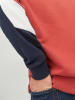 Jack & Jones Hoodie "Anker" koraalrood/donkerblauw