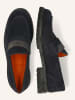 MELVIN & HAMILTON Skórzane slippersy "Regine 15" w kolorze granatowym