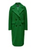 ONLY Płaszcz pluszowy "Valeria" w kolorze zielonym