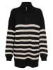 ONLY Sweter "Alfrida" w kolorze czarno-beżowym