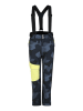 Dare 2b Spodnie narciarskie "Pow" w kolorze żółto-granatowym