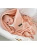 Lullalove Woll-Wickeldecke in Apricot