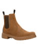 Wojas Leder-Chelsea-Boots in Hellbraun