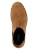 Wojas Leder-Chelsea-Boots in Hellbraun
