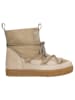 Relaks Leder-Winterstiefel in Beige
