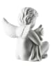 Rosenthal Figurka dekoracyjna "Angel with cat" w kolorze białym - 10 x 10,5 x 9,5 cm