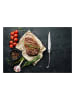 Lifa Living 6-delige set: steakmessen zilverkleurig/zwart