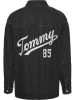 Tommy Hilfiger Dżinsowa kurtka koszulowa w kolorze czarnym