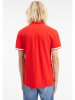 TOMMY JEANS Koszulka polo w kolorze czerwonym