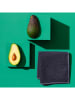 DDDDD 6-delige set: microvezeldoeken groen/rood/donkerblauw - (L)30 x (B)30 cm
