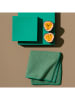 DDDDD 6-delige set: microvezeldoeken groen/rood/donkerblauw - (L)30 x (B)30 cm