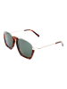Karl Lagerfeld Herren-Sonnenbrille in Braun-Gold/ Grün