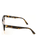 Karl Lagerfeld Damen-Sonnenbrille in Braun/ Gold