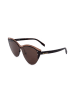 Karl Lagerfeld Dameszonnebril goudkleurig-bruin/bruin