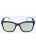 Guess Dameszonnebril donkerbruin/turquoise