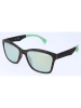 Guess Dameszonnebril donkerbruin/turquoise
