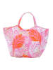 Overbeck and Friends Shopper "Paloma" roze - (B)63 x (H)45 x (D)29 cm