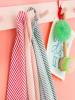 Overbeck and Friends Theedoek "Elli" rood - (B)50 x (H)70 cm