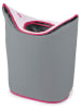 Sterntaler® Aufbewahrungskorb "Emmi" in Rosa/ Grau- (B)58 x (H)71 x (T)29 cm