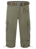 Timezone Cargocaprihose in Khaki