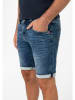 Timezone Szorty dżinsowe - Slim fit - w kolorze granatowym