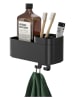 Tiger Doucherek "2-Store" zwart - (B)24,9 x (H)15,7 x (D)10,8 cm