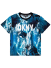DKNY Shirt blauw/zwart