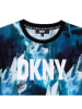 DKNY Shirt in Blau/ Schwarz
