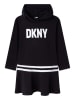 DKNY Sukienka dresowa w kolorze czarnym