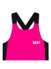 DKNY Top w kolorze różowo-czarnym