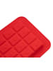Dr. Oetker 2-delige set: siliconen chocoladevormen rood - 2x 2 stuks