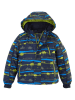 Killtec 2-delige ski-/snowboardoutfit donkerblauw/neongroen