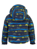 Killtec 2-delige ski-/snowboardoutfit donkerblauw/neongroen