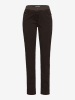 BRAX Spodnie "Pamina" w kolorze ciemnobrązowym
