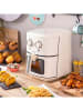 InnovaGoods Heteluchtfriteuse "Vynner Pro 6500" crème - 6,5 l
