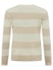 Zwillingsherz Kaschmir-Pullover in Beige