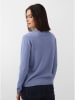 Zwillingsherz Kaszmirowy sweter w kolorze niebieskim
