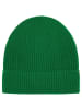 Zwillingsherz Kaszmirowa czapka w kolorze zielonym