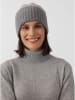 Zwillingsherz Kaszmirowa czapka beanie w kolorze szarym