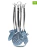 Bisetti 6tlg. Küchenhelfer-Set "Pierre Gourmet" in Blau