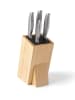 Sauter Messerblock in Natur - (B)15,5 x (H)25,5 x (T)11 cm
