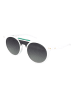 Polaroid Męskie okulary przeciwsłoneczne w kolorze biało-zielono-czarnym