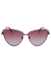Polaroid Damskie okulary przeciwsłoneczne w kolorze bordowym