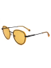 Polaroid Unisex-Sonnenbrille in Gelb