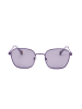 Polaroid Okulary przeciwsłoneczne unisex w kolorze lawendowym