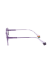 Polaroid Okulary przeciwsłoneczne unisex w kolorze lawendowym
